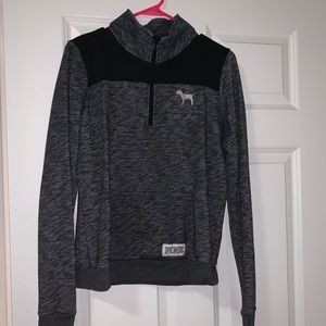 Pink brand grey sweater size small